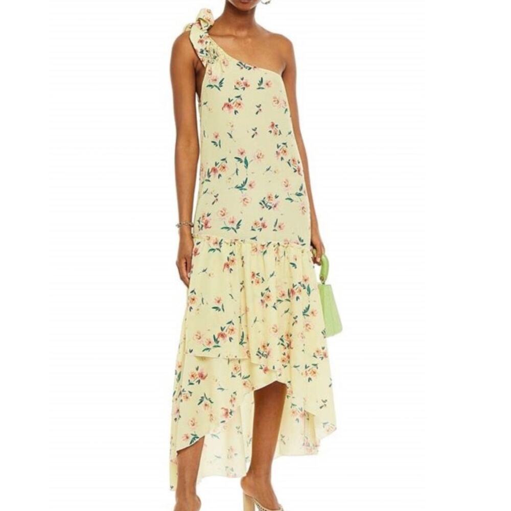 Paloma Blue Giselle Dress Floral Yellow- XS